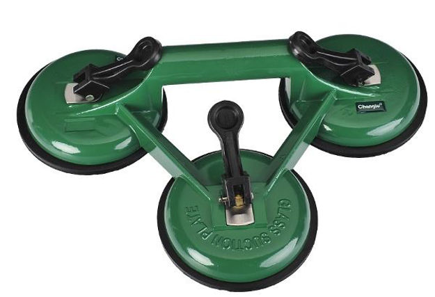 Imagen de VENTOSA TRIPLE PARA VIDRIO CHANGLU