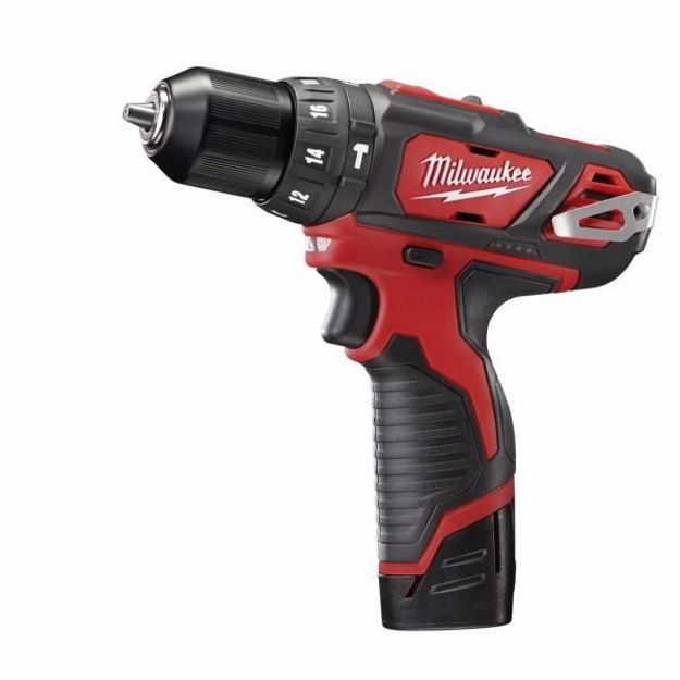 Imagen de Kit Atornillador C/2 Bat 12v. Con Percut. Milwaukee 2408-259