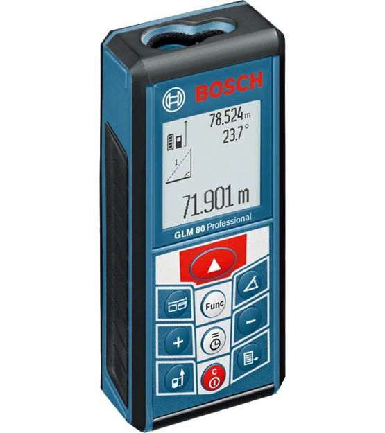 Imagen de Medidor De Distancia Láser 80mts Cinta Métrica Bosch Glm 80