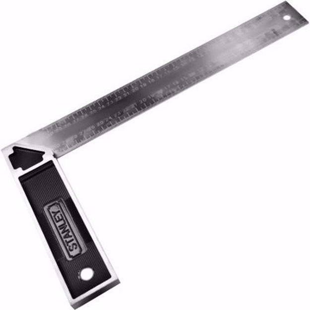 Imagen de ESCUADRA PROFESIONAL 300 MM MANGO DE ALUMINIO STANLEY 46-536