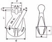 Imagen de Gancho Para Cadena 6mm - Alta Resistencia - 1.2ton Able