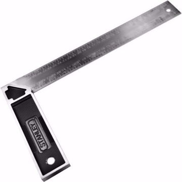 Imagen de Escuadra Profesional 200mm Mango De Aluminio Stanley 46-532