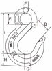Imagen de Gancho Con Seguro - Alta Resistencia - 8.2ton Able