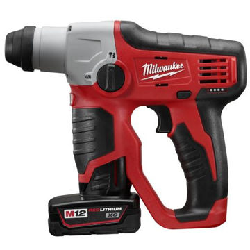 Imagen de ROTOPERCUTOR SDS PLUS 12V CON 2 BATERÍAS 2412-259 MILWAUKEE