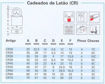 Imagen de Candado De Bronce Papaiz 45mm Cr45