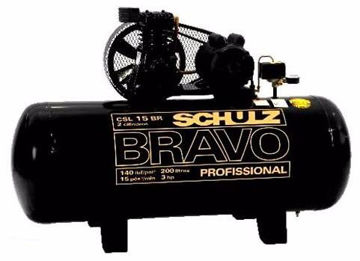 Imagen de COMPRESOR MONOFÁSICO 3HP 200 LITROS CSL 15BR SCHULZ