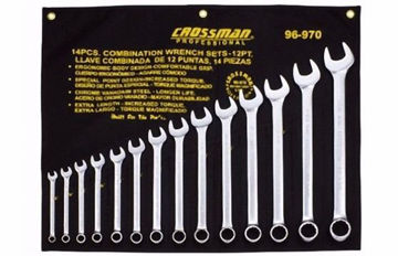 Imagen de JUEGO LLAVES COMBINADAS 3/8-1.1/4" CROSSMAN