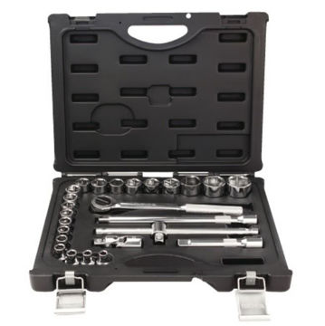 Imagen de JUEGO DE DADOS ENCAASTRE 1/2"  DE 8 - 32MM  CROSSMAN