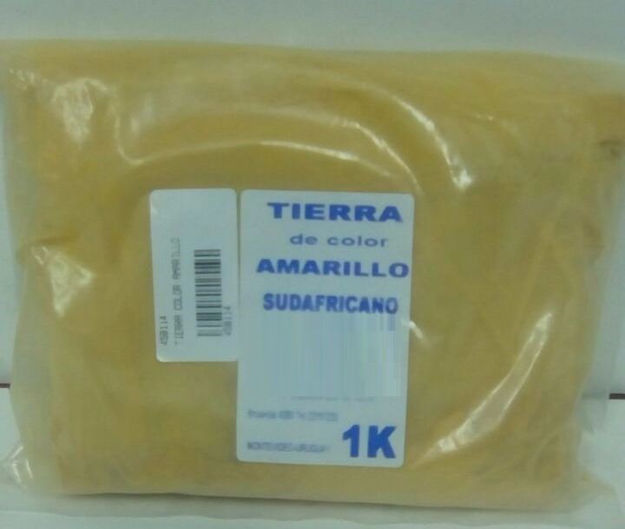Imagen de Paquete De Tierra De Color Amarillo Para Marcar X Kilo