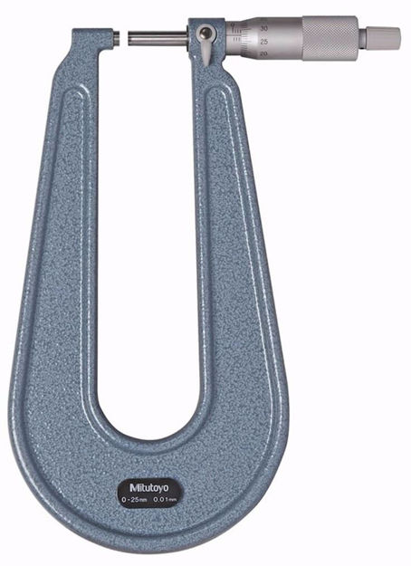 Imagen de Micrometro Exterior Esc. 150mm.  0 - 25mm Mitutoyo 118-102