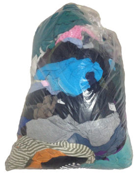 Imagen de Bolsa De Trapo Color Algodón Para Limpieza Industrial - 10kg  (precio por kg)