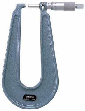 Imagen de Micrometro Exterior Esc. 100mm.  0 - 25mm Mitutoyo 118-101