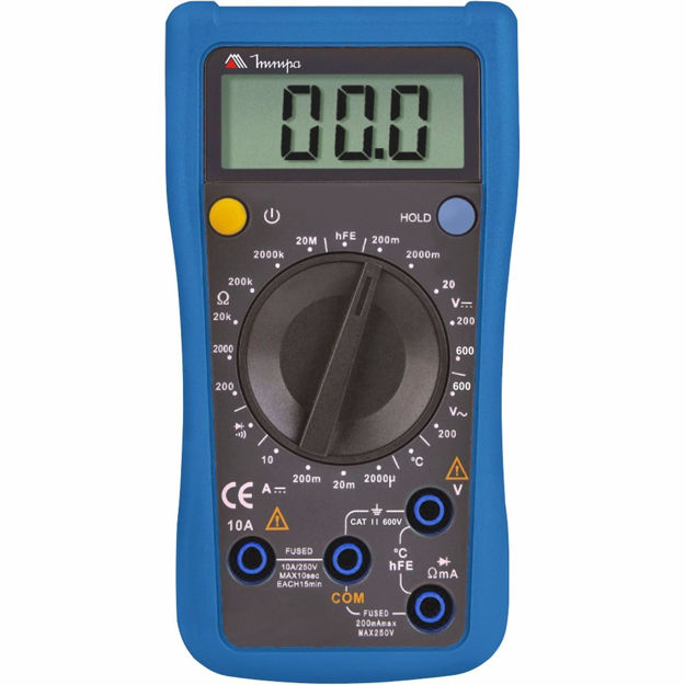 Imagen de Multímetro Tester Digital Ac/dc Minipa Et-1110a