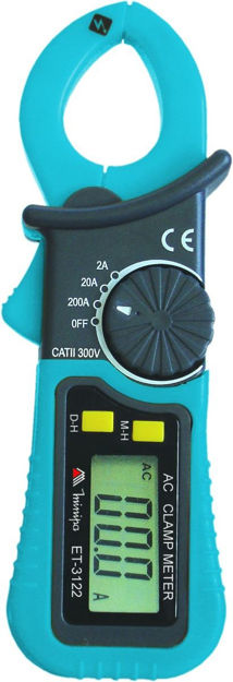 Imagen de Mini Pinza Amperimétrica Digital Minipa Et-3122