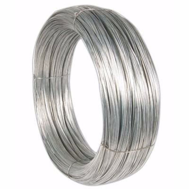 Imagen de ALAMBRE GALVANIZADO DULCE N°16 - 1.6MM (POR KG)