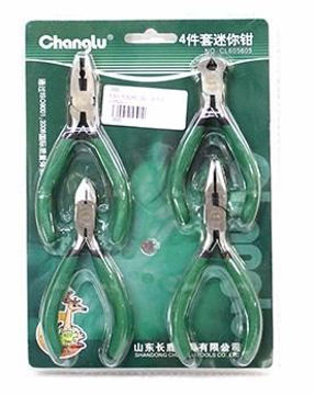 Imagen de KIT DE MINI PINZAS ALICATES - 4 PIEZAS CHAGLU