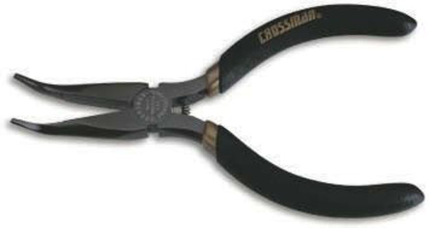 Imagen de ALICATE MINIATURA PUNTA LARGA CURVA 4" CROSSMAN