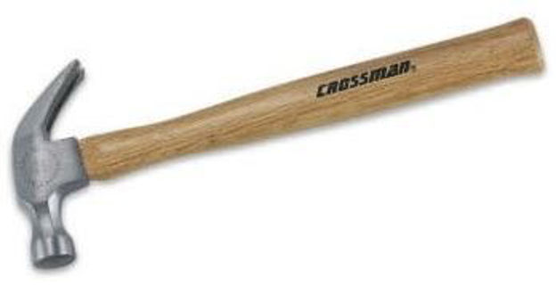 Imagen de MARTILLO DE UÑA DE CARPINTERO 450 GRS CROSSMAN