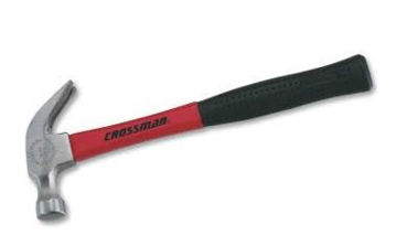 Imagen de MARTILLO DE UÑA CON CABO DE FIBRA 600 GRS CROSSMAN