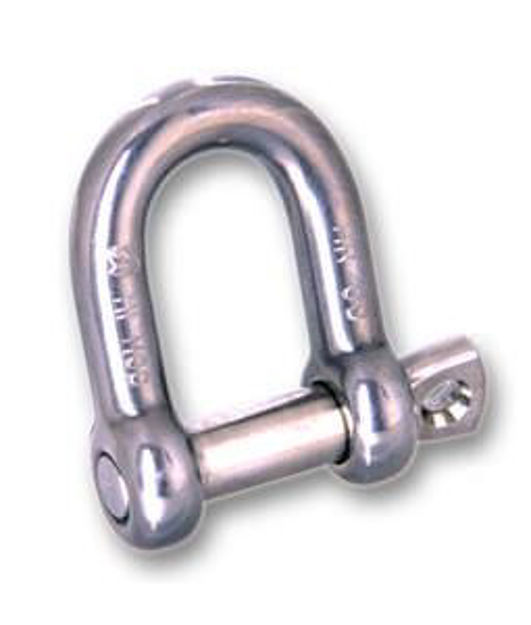 Imagen de GRILLETE PARA CABLE DE ACERO 10MM