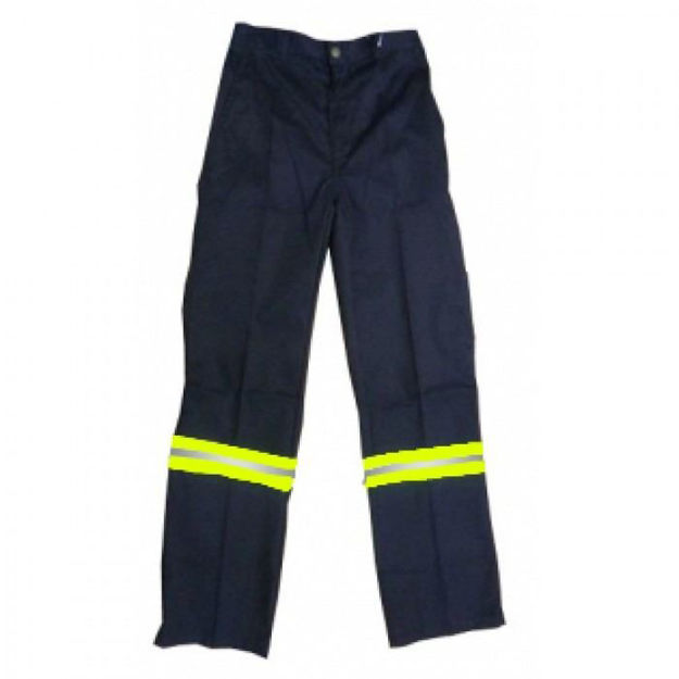 Imagen de Pantalón Azul De Trabajo Con Reflectivo Talle 4