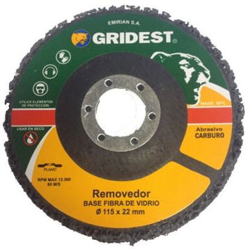 Imagen de Disco Removedor De Pintura Y Oxido 7 Pulgadas Gridest Arg.
