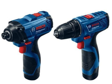 Imagen de LlLAVE IMPACTO 12V GDR120-LI + ATORNILLADOR 12V GSR120-LI