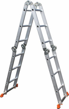 Imagen de ESCALERA ANDAMIO MULTIUSO CON PLATAFORMA 16 ESCALONES GLADIATOR