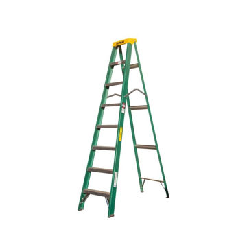 Imagen de ESCALERA TIPO TIJERA FIBRA DE VIDRIO 8 ESCALONES 2.4M