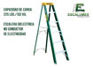 Imagen de ESCALERA TIPO TIJERA FIBRA DE VIDRIO 8 ESCALONES 2.4M