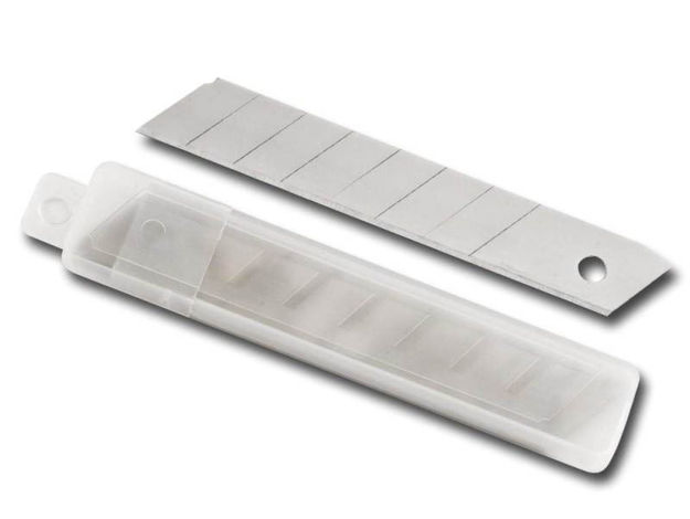 Imagen de HOJA DE REPUESTO TRINCHETA PACK 10 UNIDADES 18 MM CHANGLU