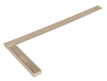 Imagen de ESCUADRA 500 MM CON TALÓN DE ALUMINIO CHANGLU