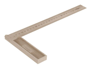 Imagen de ESCUADRA 300 MM CON TALÓN DE ALUMINIO CHANGLU CL707230