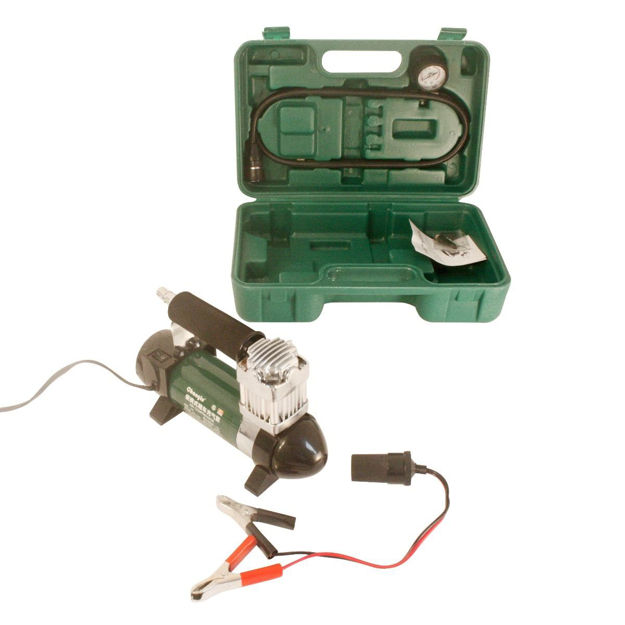 Imagen de INFLADOR COMPRESOR PARA VEHÍCULOS 12 V 15 AMP. CHANGLU