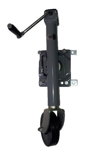 Imagen de PIE DE APOYO CON RUEDA ENGANCHE PARA TRAILER 450KG