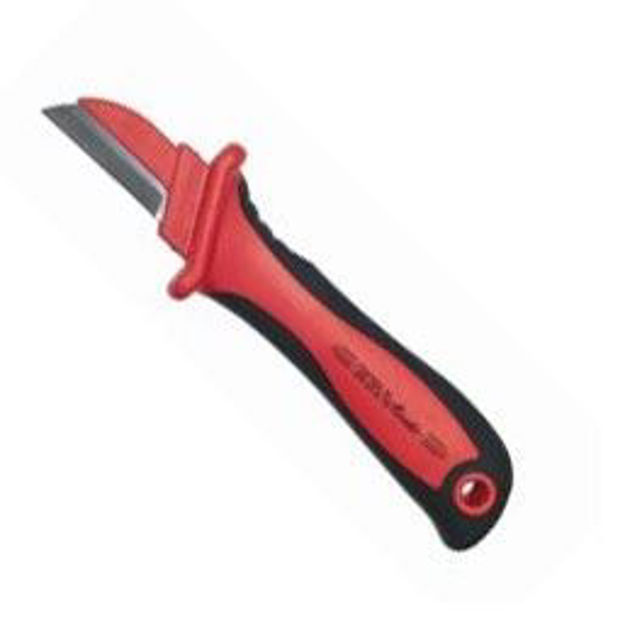 Imagen de Cuchillo Navaja Recto 1000volt Para Electricista  Ega Master