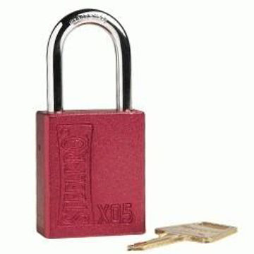 Imagen de CANDADO DE BLOQUEO ROJO (CUERPO ALUMINIO) ROJO X05 STEELPRO