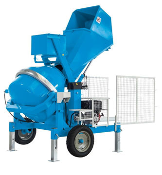 Imagen de Hormigonera Con Cargador 350lts A Nafta Polieri Mech