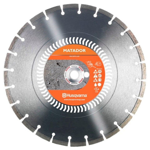 Imagen de Disco Diamantado De Corte Hormigon Curado 18 Pulg. Husqvarna