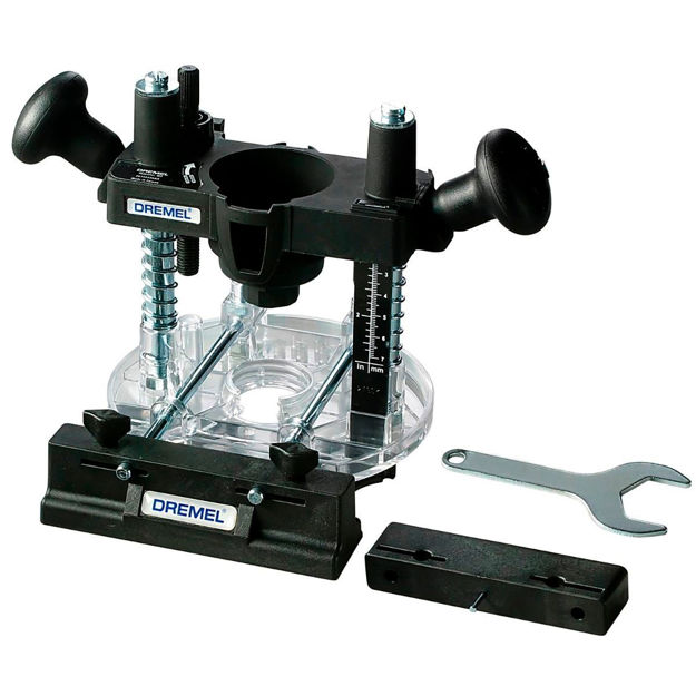 Imagen de Base Con Guía Para Router Fresadora P/ Minitorno Dremel 335
