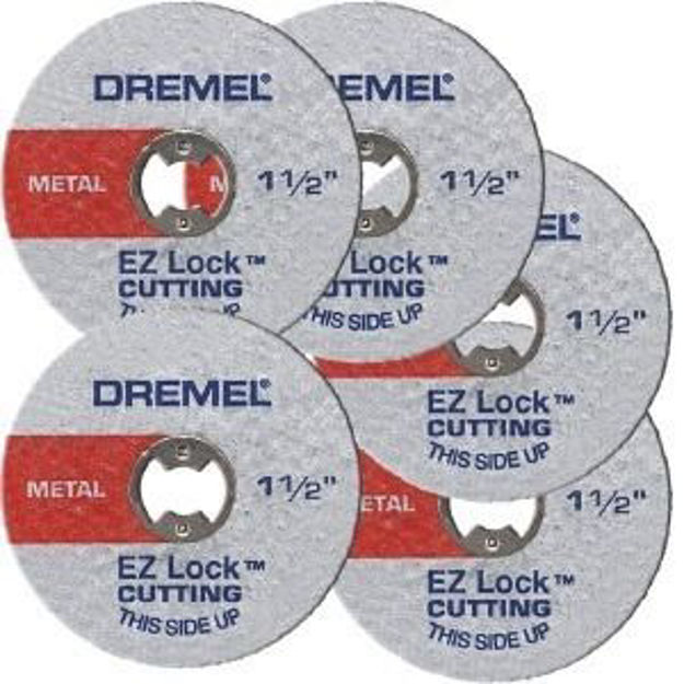 Imagen de Kit De 5 Discos Corte Metal Minitorno Mini Torno Dremel 456