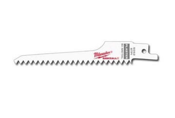 Imagen de KIT 5 HOJAS SIERRA SABLE PARA YESO 125MM 4800-5052 MILWAUKEE