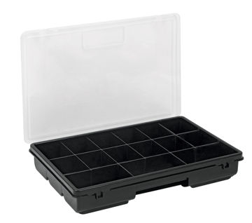 Imagen de Caja organizadora 15 compartimentos 28X19X5cm TRUPER ORG-15
