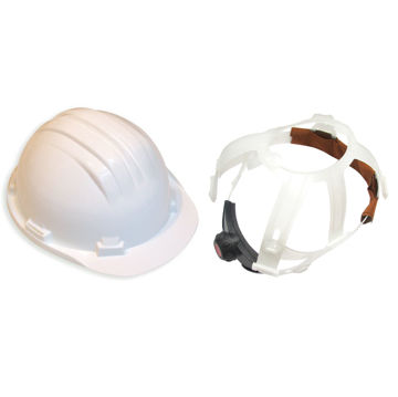 Imagen de CASCO SEGURIDAD BLANCO ARNÉS REGULABLE 5-RG CLIMAX