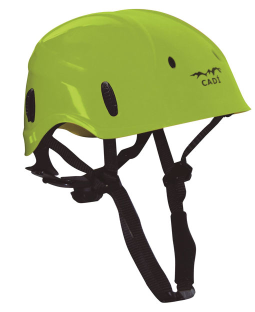 Imagen de CASCO DE SEGURIDAD TRABAJO EN ALTURA AMARILLO FLUOR CLIMAX