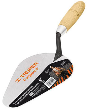 Imagen de CUCHARA ALBAÑIL FORJADA DE 9" CT-9C TRUPER