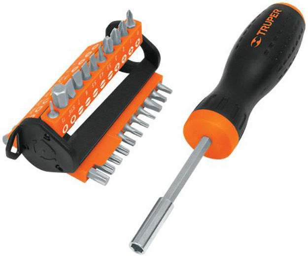 Imagen de Destornillador 33 puntas intercamb Blister TRUPER DMP-33