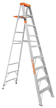 Imagen de Escalera aluminio tipo tijera 9 escalones 2.74mt TRUPER EST-28
