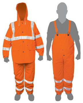 Imagen de EQUIPO LLUVIA NARANJA REFLECTIVO PVC TALLE XL TRUPER