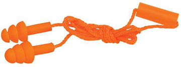 Imagen de TAPÓN AUDITIVO FLEXIBLE CON CORDÓN TA-3B TRUPER